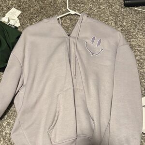 Justify Women's Lavender Zip-Up Jacket